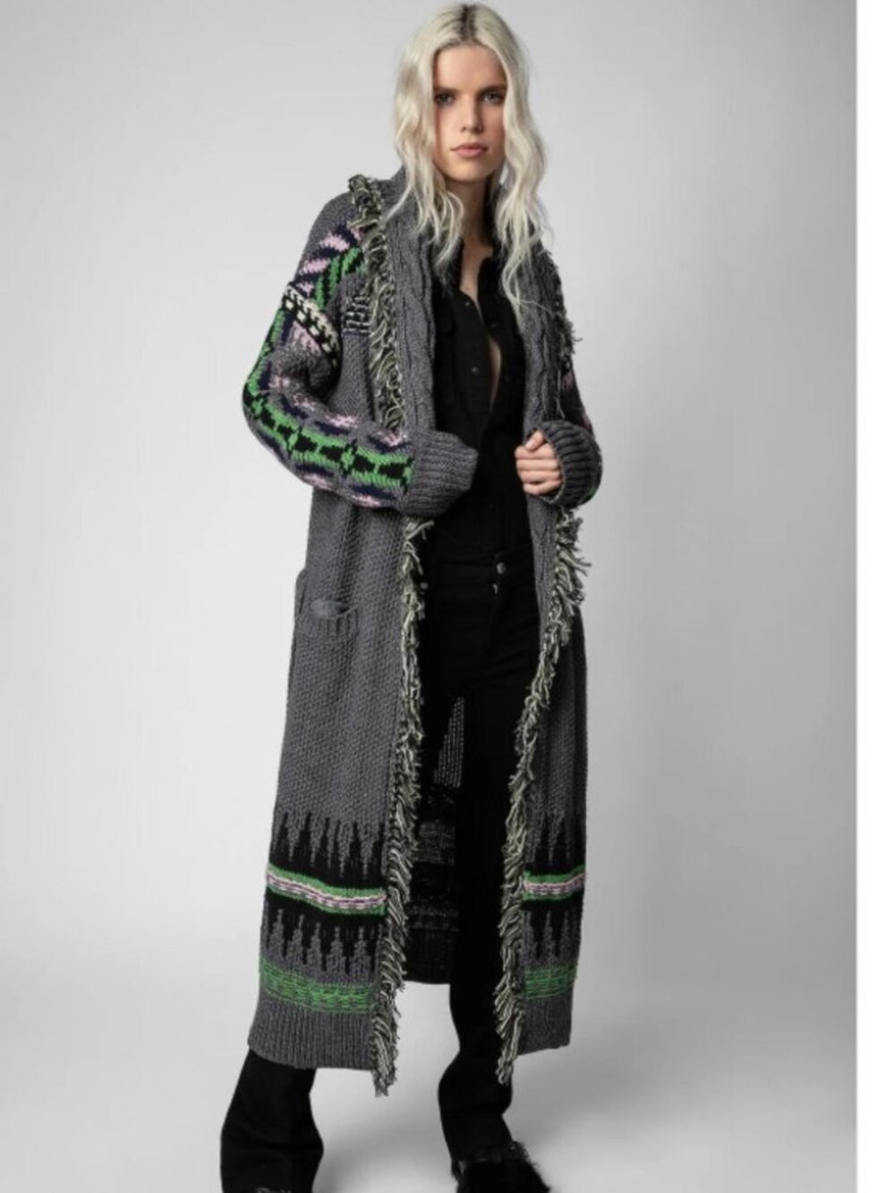 Zadig & Voltaire Ellina Wo Cardigan M / L - Picture 2 of 15